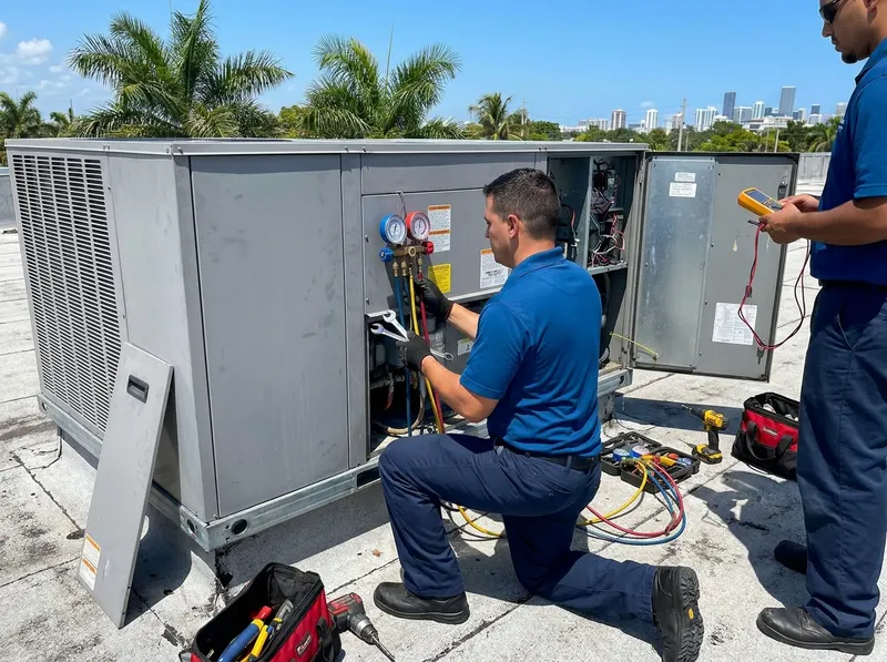 Commercial HVAC Maintenance & Packaged Unit Repair in miami, FL