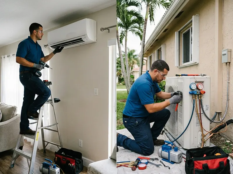 Ductless Mini-Split Installation & Heat Pump Repair in miami, FL